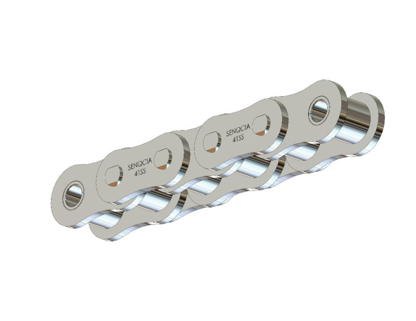 0.88 Length Senqcia Inspire Series 41CL Connecting Link Pack of 5 Single Strand 1/2 Pitch Spring Clip Type for ASME/ANSI Standard Roller Chain 